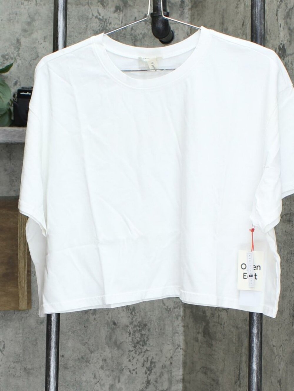 Nwt Open Edit Plus Boxy Crop Top Ed452987Wn 1X 2X Sz BOXY